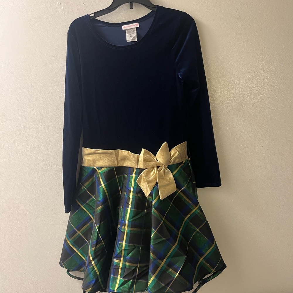 Bonnie Jean Girl's Drop Waist Holiday Christmas Dress multiple sizes available